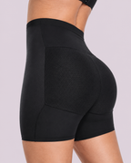Butt-Lifting High-Waist Padded Thigh-Slimming Shaper Shorts
