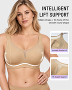 Wireless Lift Support Full Coverage Comfort Bra