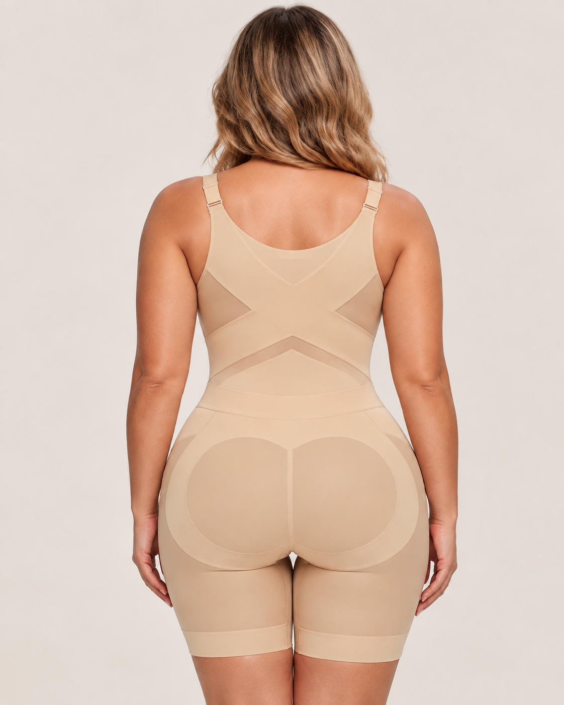 Easy On Seamless Mesh Shaping Bodysuit