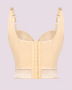 Push-Up Longline Underwire Support Bra