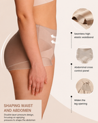 High Waist Cross Compression Shaping Panties