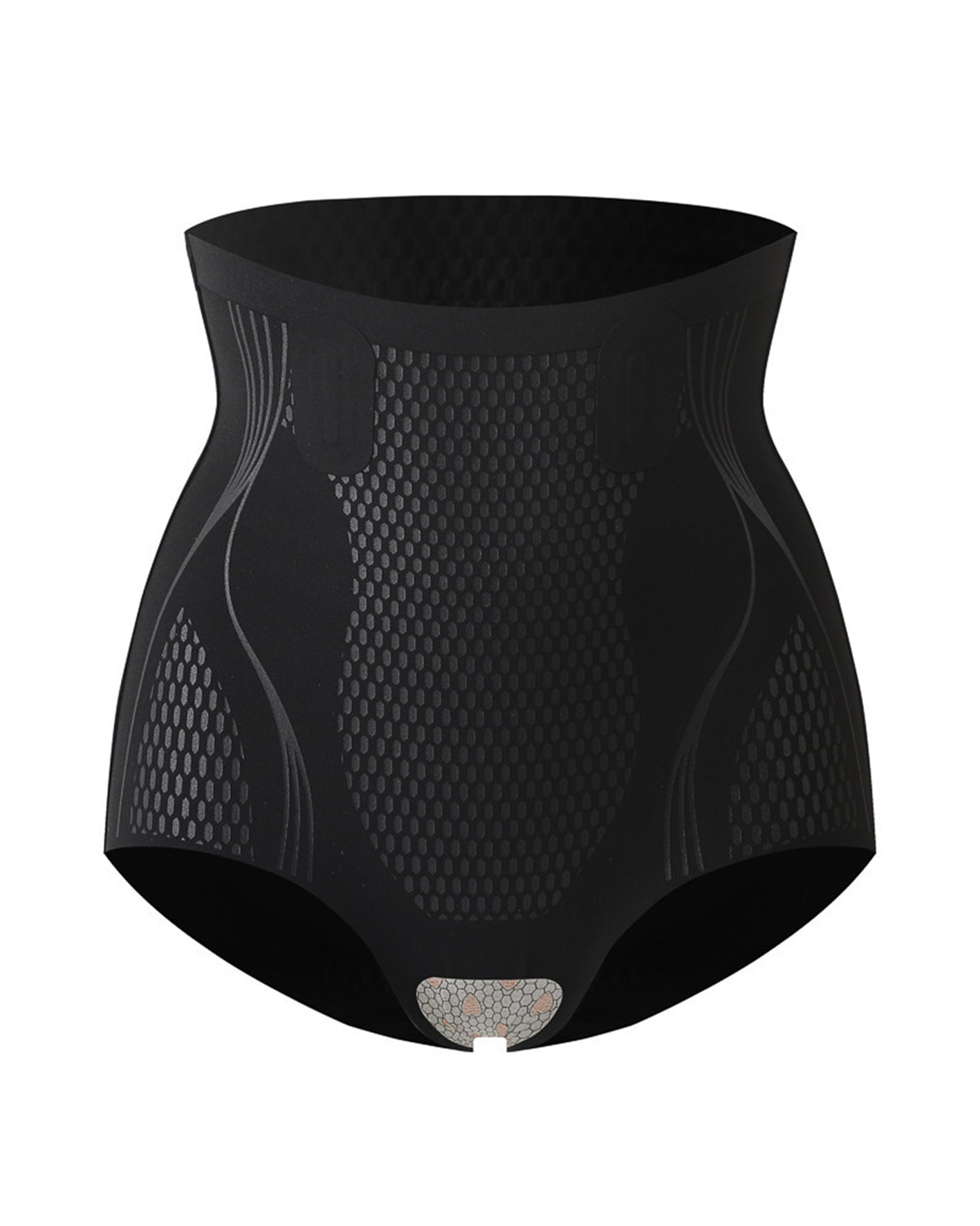 Breathable High-Waist Support Compression Briefs
