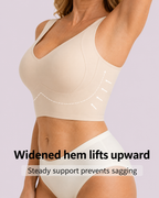 Wireless Push Up Seamless Full Coverage Bra
