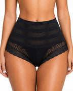 High Waist Breathable Mesh Shaping Panties