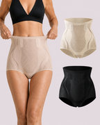 Breathable High-Waist Support Compression Briefs