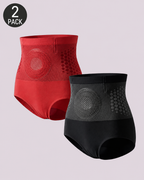 Thermal Tummy-Control High-Waist Breathable Shaping Briefs