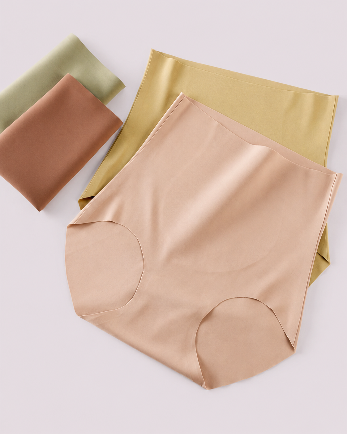 Tummy-Flattening High-Waist Seamless Sculpting Briefs