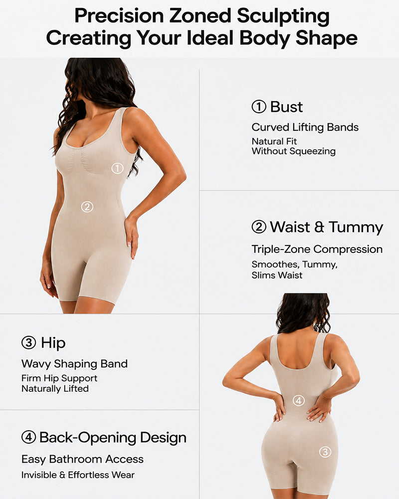 Seamless Tummy Control Easy-to-Wear Body Shaper