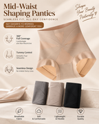 X-Shaped Tummy Control Butt Lifting Shaping Panties