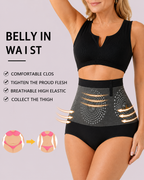 Thermal Tummy-Control High-Waist Breathable Shaping Briefs