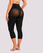 Butt-Lifting Seamless Mid-Calf Shapewear Leggings