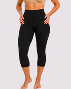 Butt-Lifting Seamless Mid-Calf Shapewear Leggings