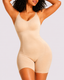 Bathroom-Easy Seamless Mid-Thigh Shapewear Bodysuit