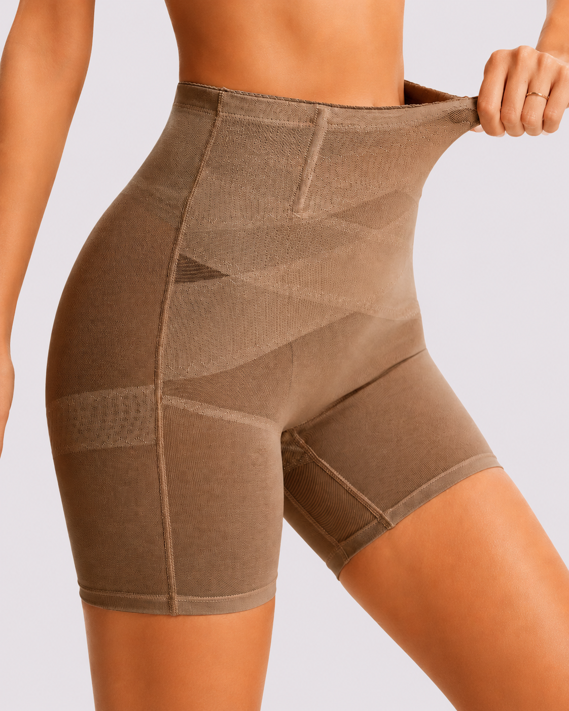 Tummy Control & Butt Lifting Seamless High-Waist Shaper Shorts