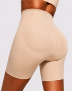 Medium Compression Breathable High-Waist Shaper Shorts