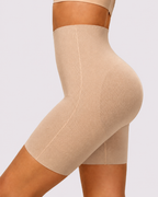 Medium Compression Breathable High-Waist Shaper Shorts