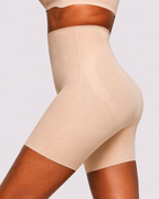 Medium Compression Breathable High-Waist Shaper Shorts