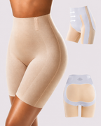 Medium Compression Breathable High-Waist Shaper Shorts
