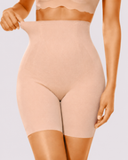 Medium Compression Breathable High-Waist Shaper Shorts