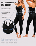 No Compression Seamless Full-Length Shapewear Bodysuit