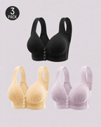 Front-Close Full Cup Wire-Free Seamless Bra