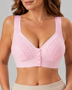 Front-Close Full Cup Wire-Free Seamless Bra