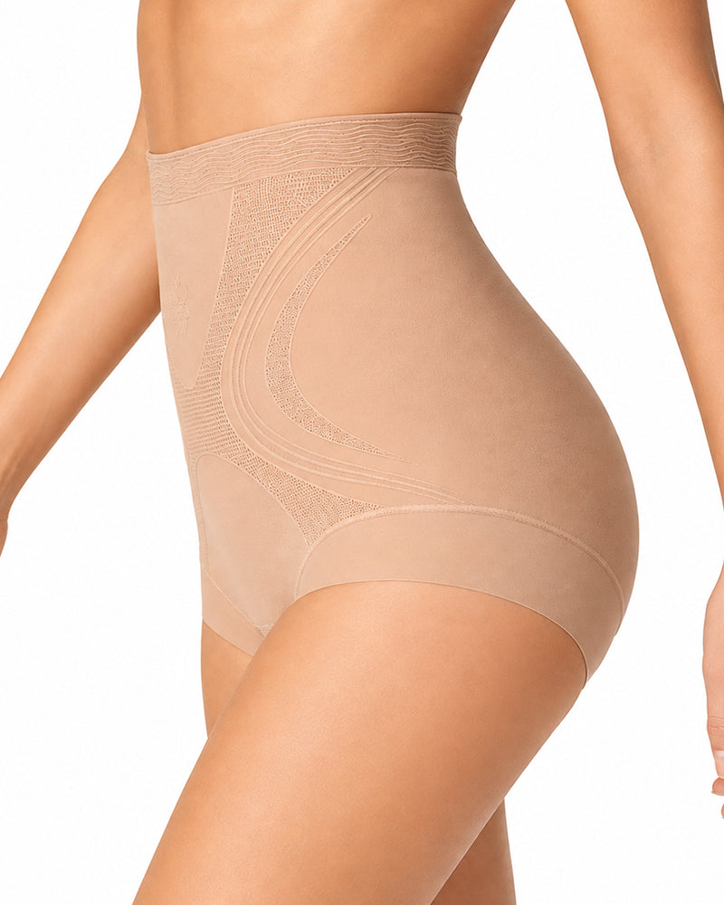 Ice Silk High Waist Tummy Control Shaping Panties Secondary image