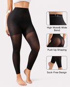 Women's Seamless Elastic Compression Pantyhose