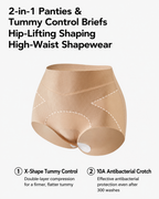 High Waist Seamless Hip-Lifting Shaping Panties