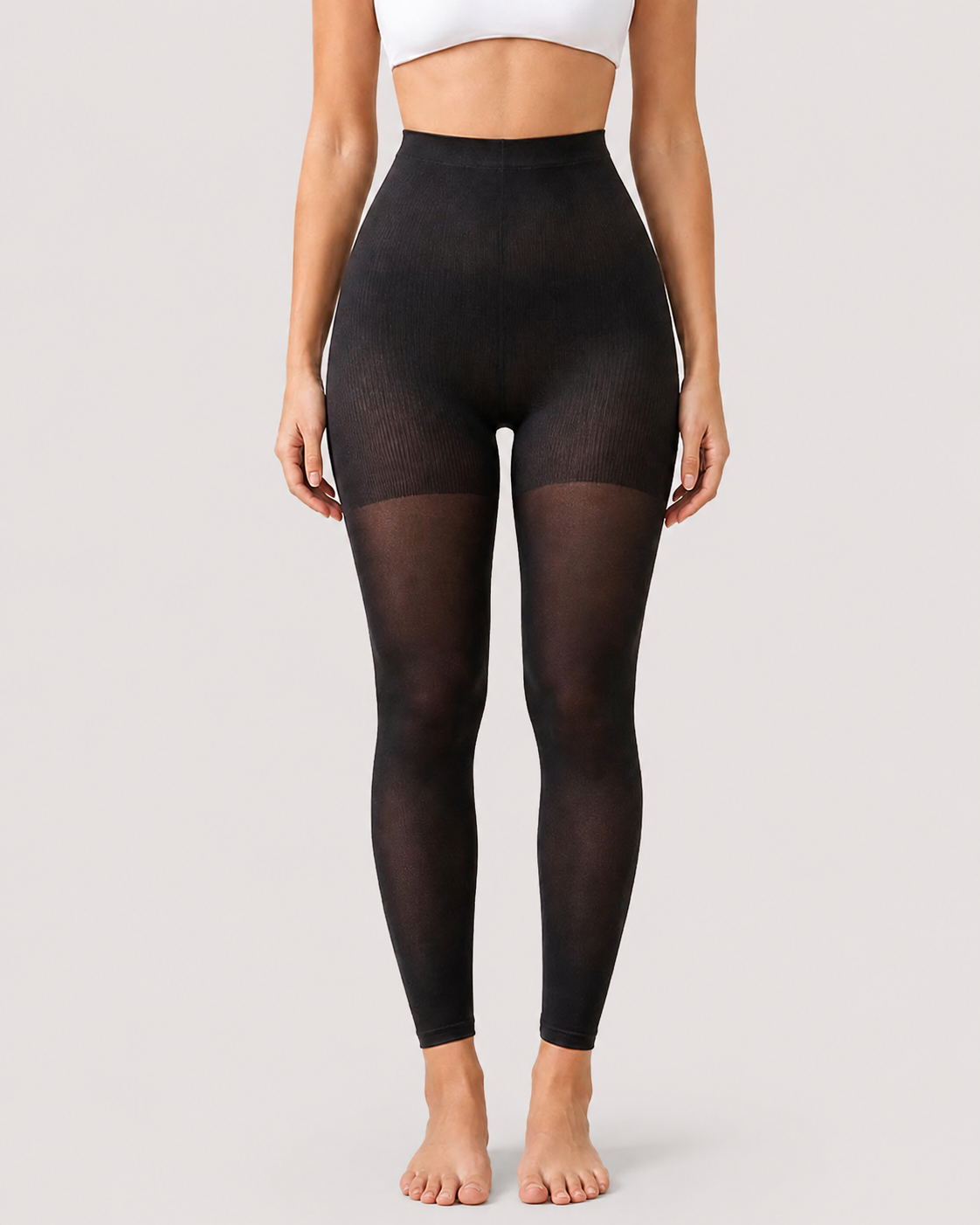 Women's Seamless Elastic Compression Pantyhose