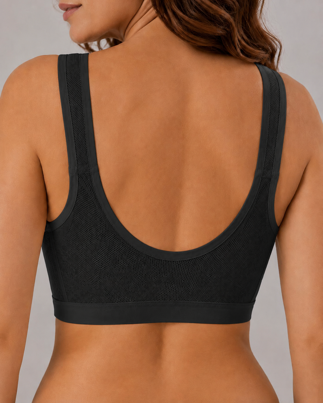 Front-Close Full Cup Wire-Free Seamless Bra