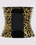 Waist Slimming Leopard Print Adjustable Waist Trainer