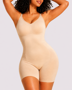 Bathroom-Easy Seamless Mid-Thigh Body Shaper