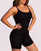 Bathroom-Easy Seamless Mid-Thigh Body Shaper