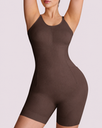 Bathroom-Easy Seamless Mid-Thigh Body Shaper