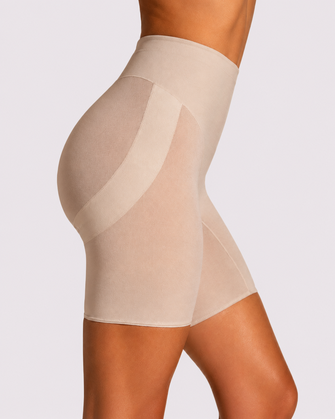 Tummy Control Seamless High-Waist Shaper Shorts Secondary image