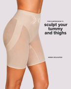 Tummy Control Seamless High-Waist Shaper Shorts