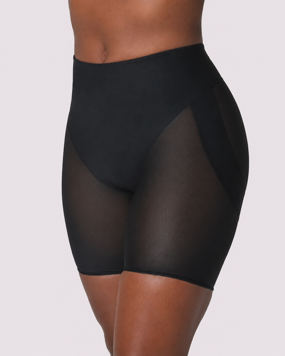 Tummy Control Seamless High-Waist Shaper Shorts