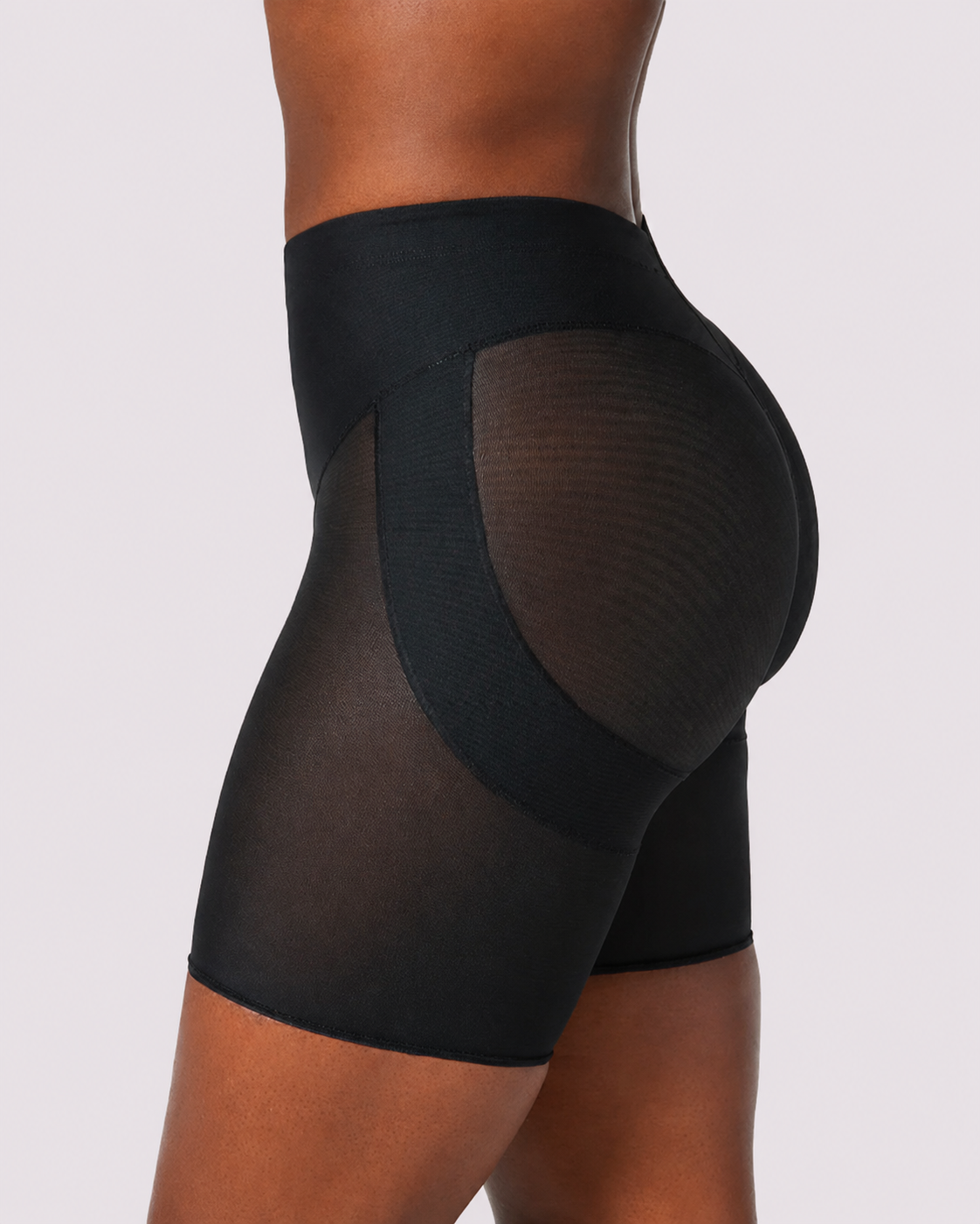 Tummy Control Seamless High-Waist Shaper Shorts
