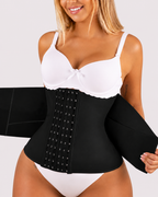 Tummy Control Double Compression Hook & Eye Waist Trainer