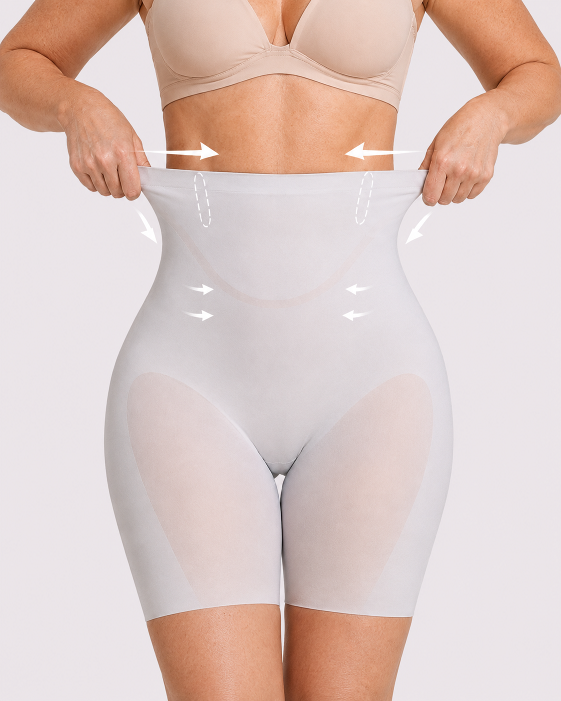Cooling & Breathable Tummy Control Butt Lifter Shapewear Shorts