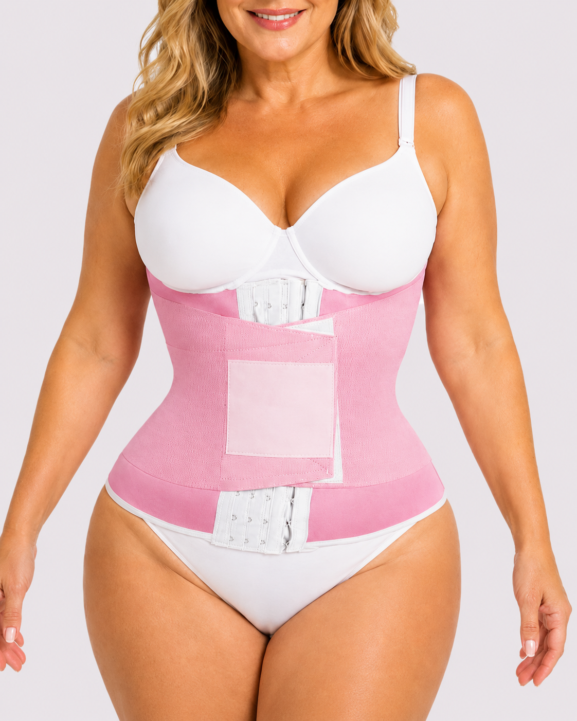 Tummy Control Double Compression Hook & Eye Waist Trainer