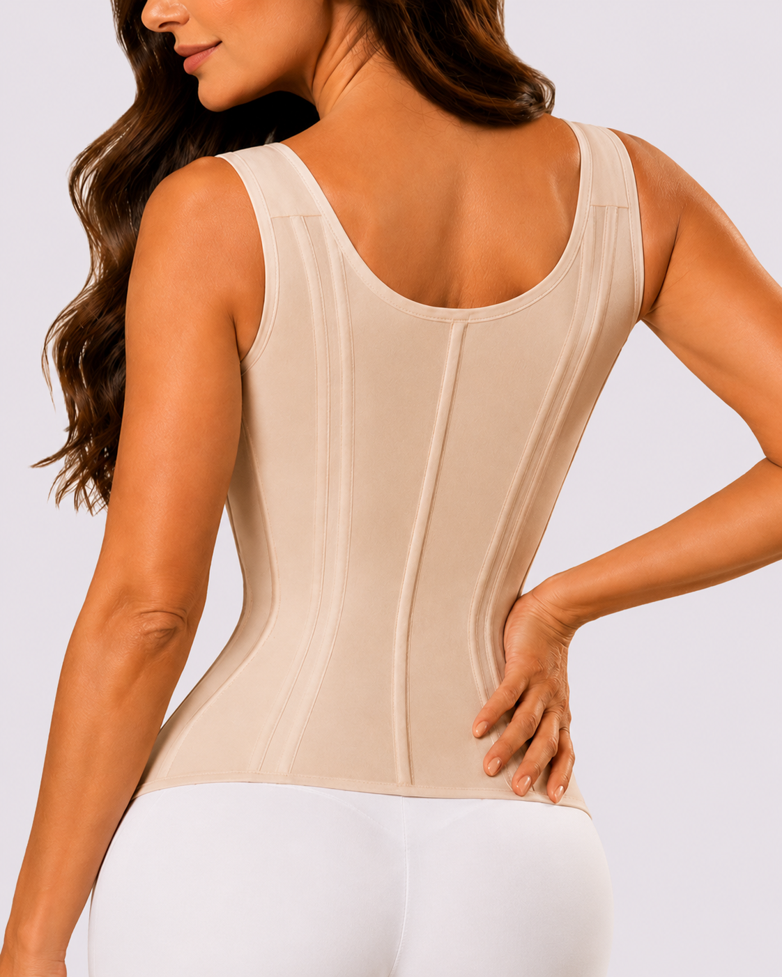 Double Compression Hook & Zip Waist Trainer
