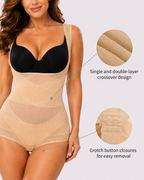 Tummy Control Seamless Open-Bust Shapewear Bodysuit