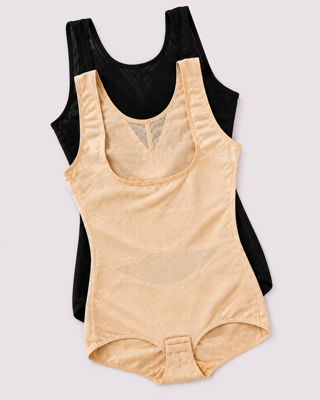 Tummy Control Seamless Open-Bust Shapewear Bodysuit