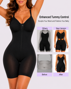 Tummy Control Seamless Zipper Bodysuit Shapewear