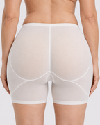 Seamless Butt-Lifting Shorts with Removable Padding