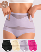 Tummy Control High-Waisted Mesh Shaping Panties