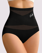 Tummy Control High-Waisted Mesh Shaping Panties