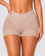 Seamless Butt Lifter Cross-Waist Lace Shaper Panty